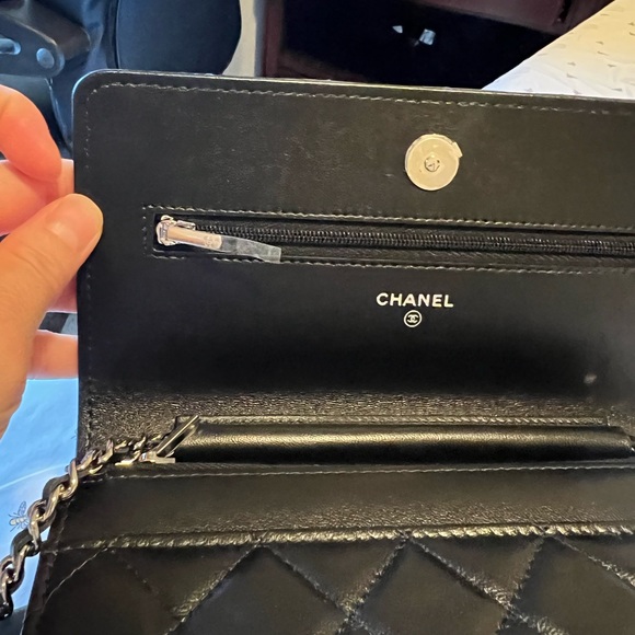 NWT Chanel Black Wallet on Chain - Picture 10 of 10